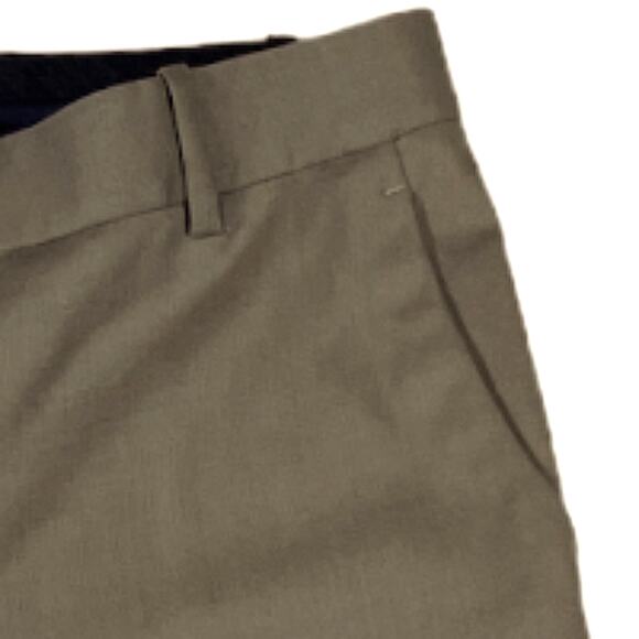 Theory Cropped Cuffed Pants in Tan | Size 0 - Picture 2 of 5